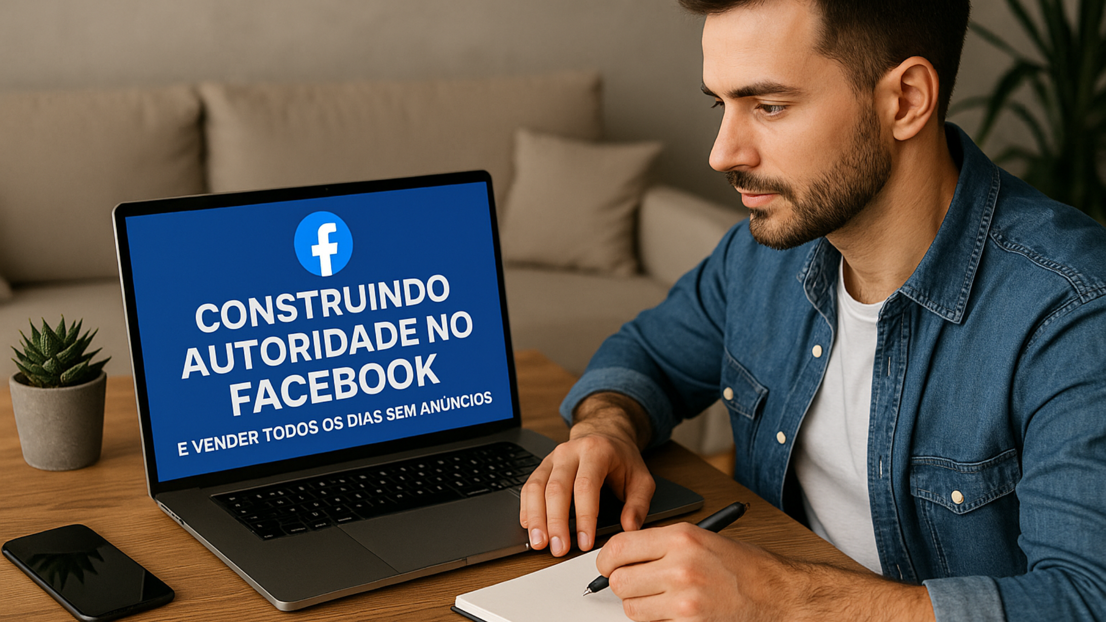 Como Construir Autoridade no Facebook e Vender Todos os Dias Sem Anúncios
