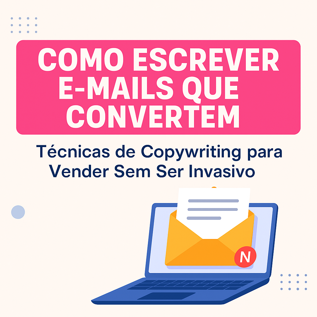 Como Escrever E-mails que Convertem: Técnicas de Copywriting para Vender Sem Ser Invasivo